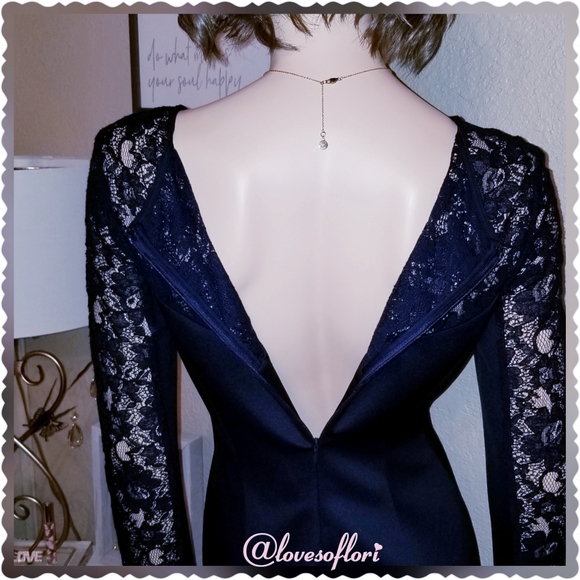 Jessica Simpson Navy and Lace - Picture 6 of 7